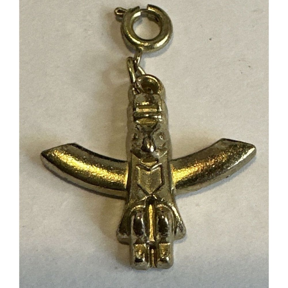 Vintage Gold Tone Bird Totem Pendant Alaskan CHARM
